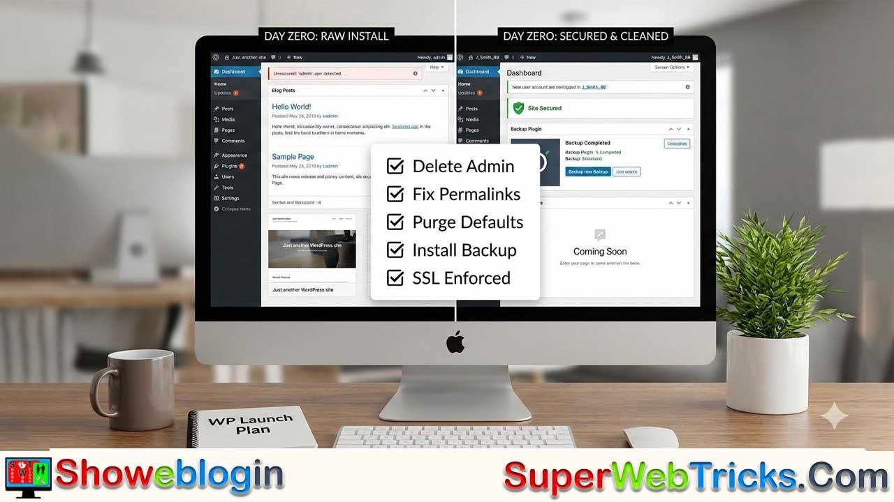 The “Day Zero” Protocol: The Comprehensive Guide to Post-Install WordPress Setup