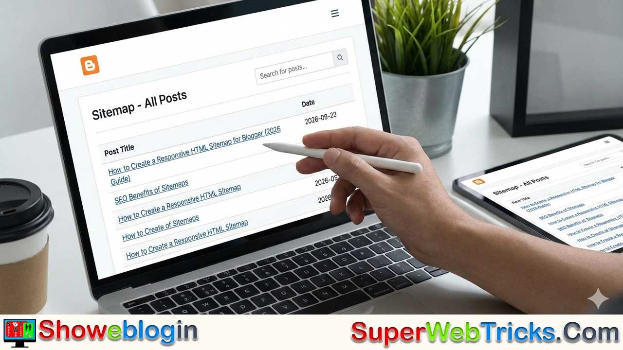 The Ultimate Guide to Creating a Responsive HTML Sitemap for Blogger (2026 Edition)