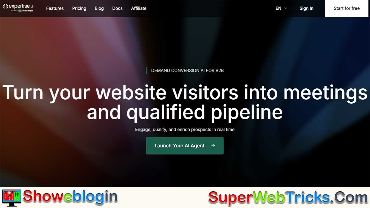 Expertise AI: Transforming B2B Sales with AI-Powered Demand Conversion and Lead Generation