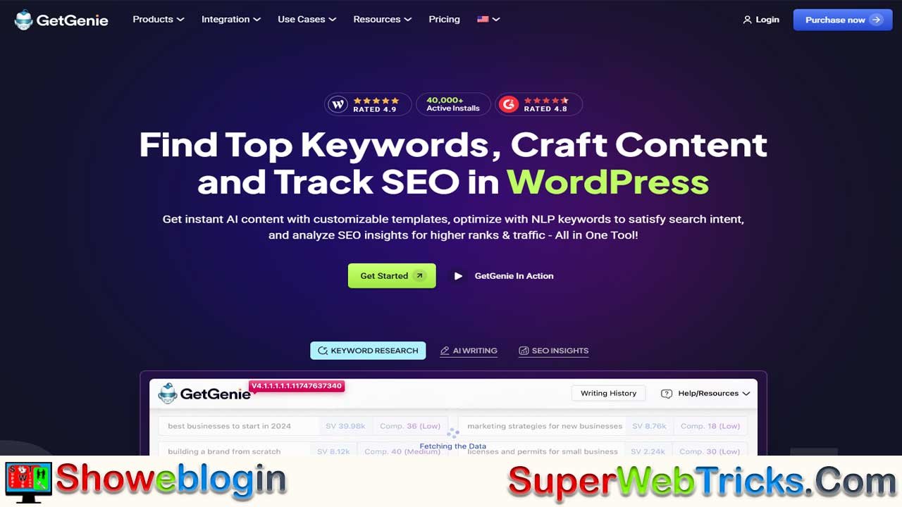 GetGenie Review 2025: The AI SEO Powerhouse That Writes, Optimizes, and Ranks Content Like Magic