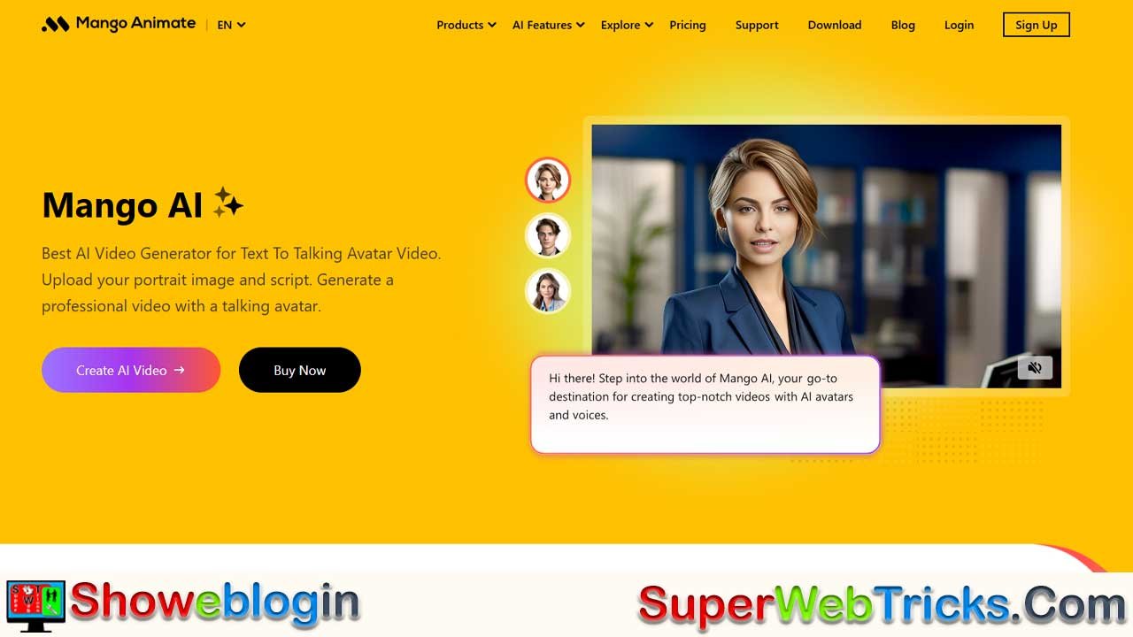 Mango AI: Revolutionizing Video Creation with Realistic Avatars & Text-to-Video Tech