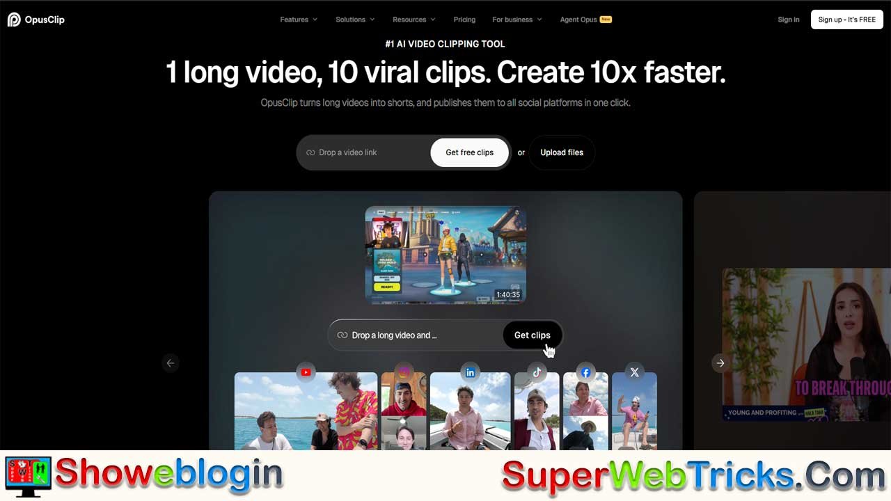 OpusClip Review: The Best AI Tool for Turning Long Videos into Viral Short-Form Content
