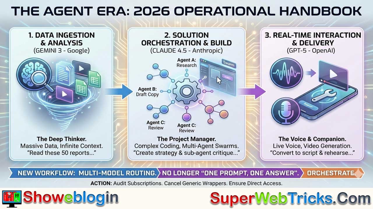 Beyond Chatbots: The Executive Guide to the “Agent Era” of 2026