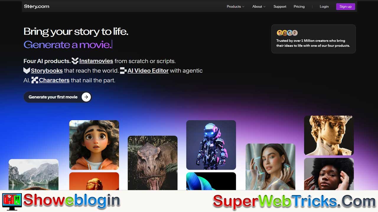 AI Movie Maker & Video Editor – Create High-Quality Videos in Minutes with Story.com