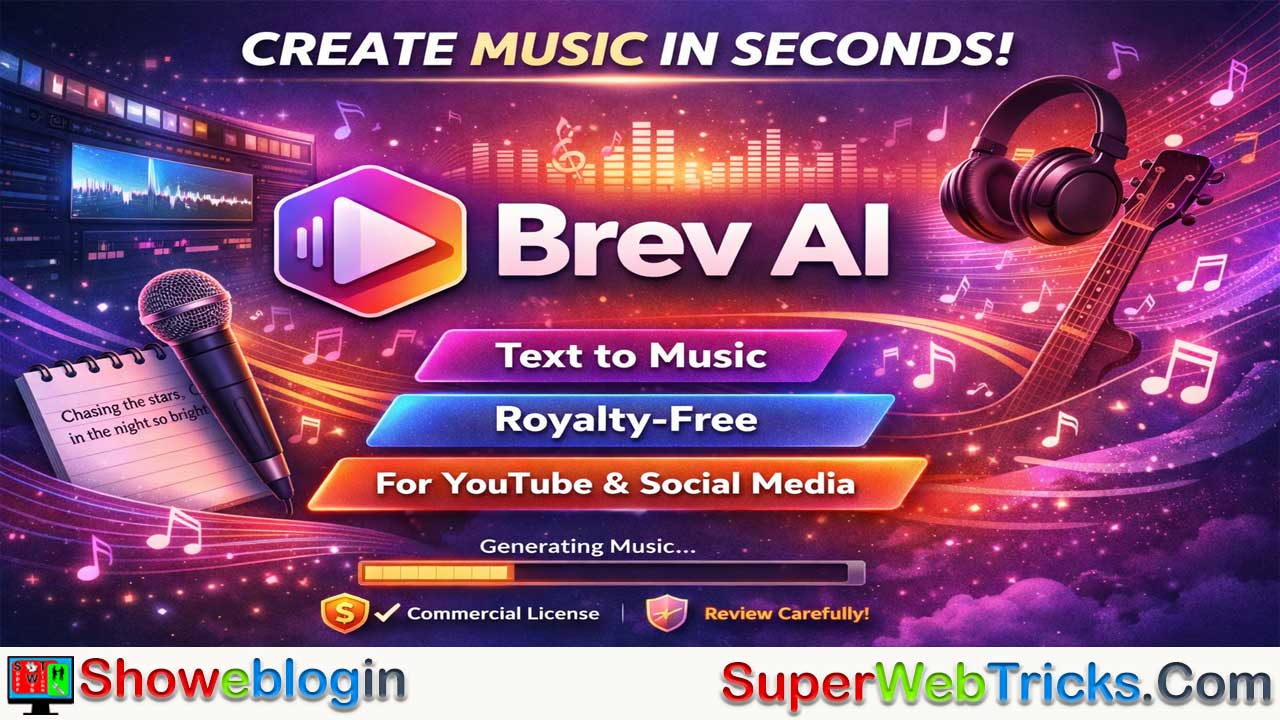 Brev AI: Generate Royalty-Free Background Tracks in 30 Seconds