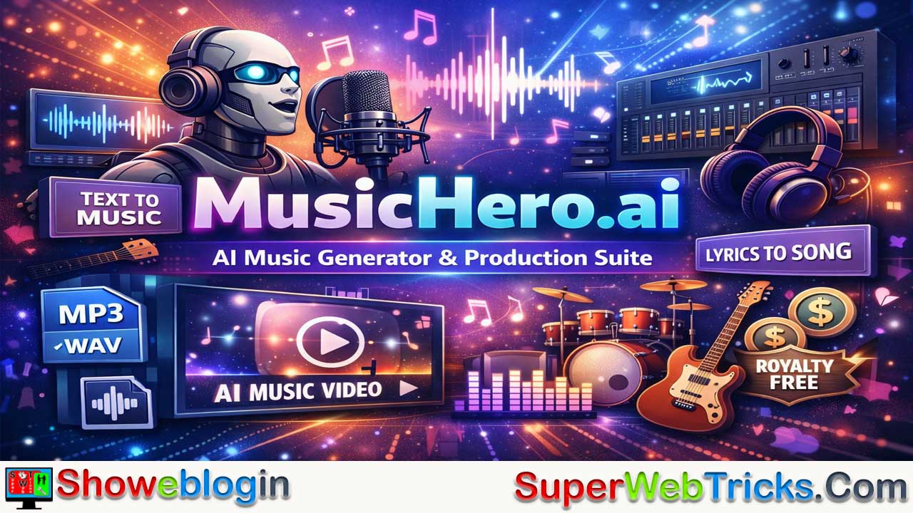 MusicHero.ai Review 2026: Features, Pricing, Suno V5 Studio & Commercial Rights Explained