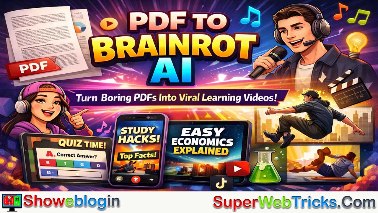 PDF To Brainrot AI