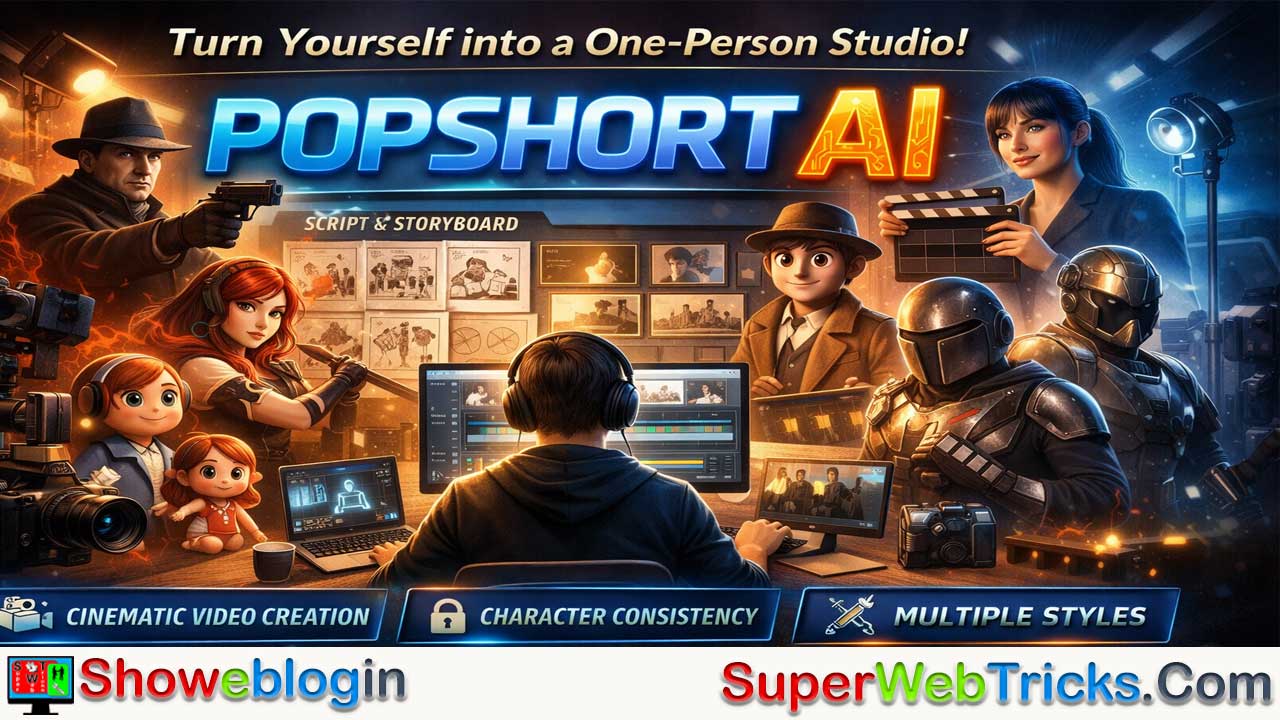 PopShort AI: The Ultimate “One-Person Drama Factory” for Content Creators