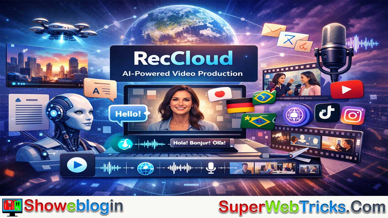 RecCloud AI: Your Autonomous AI Agent for Global Video Production